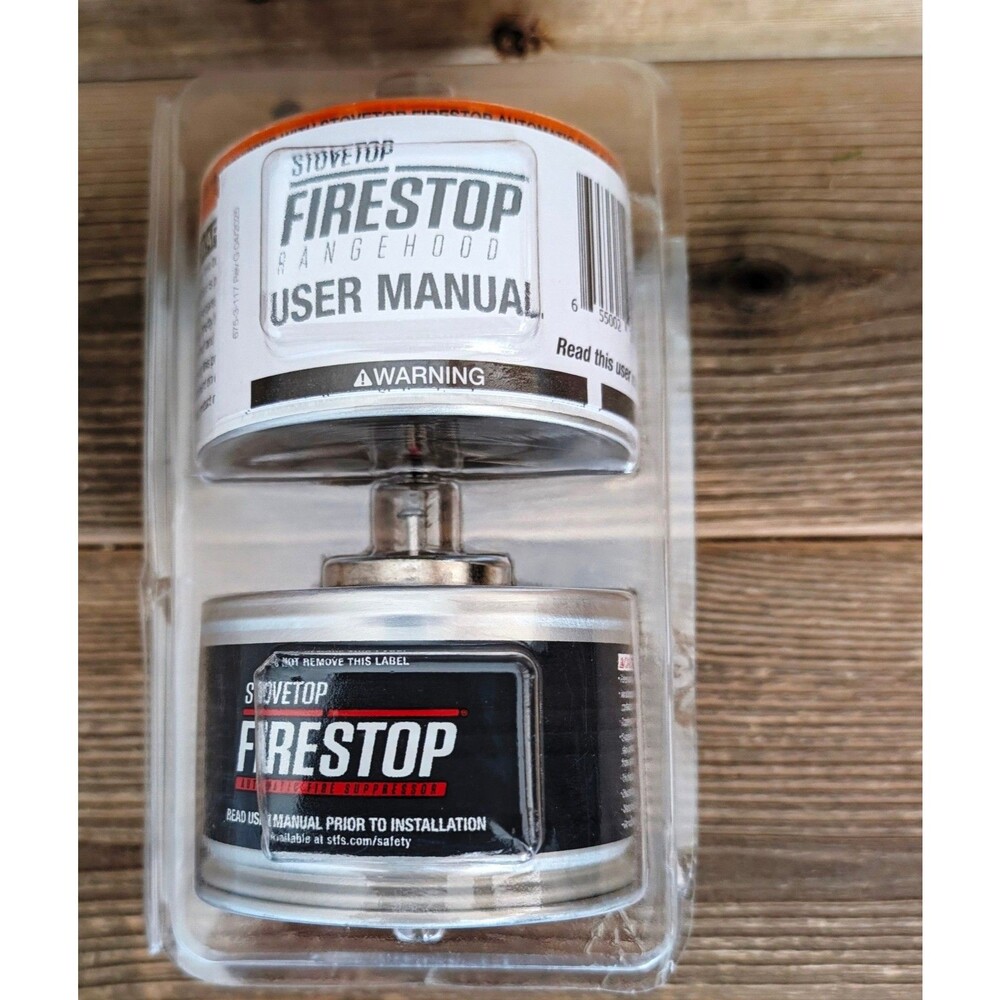 FireStop 675-3 Rangehood Fire Suppressor Pair - Replace Aug 2032 NEW